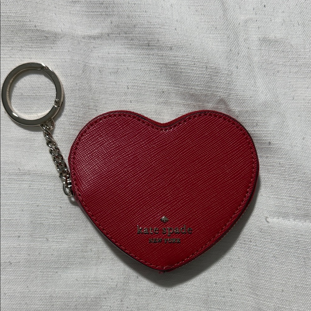 SOLD *Kate Spade Red Heart Coin Purse